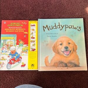 Children's Book Set: Muddypaws and Golden Bound Story